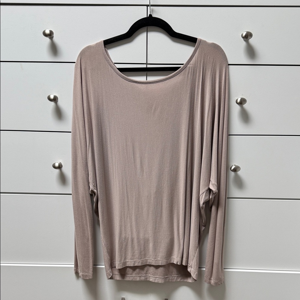 Vince Women's Long Sleeve Top - Soft Beige